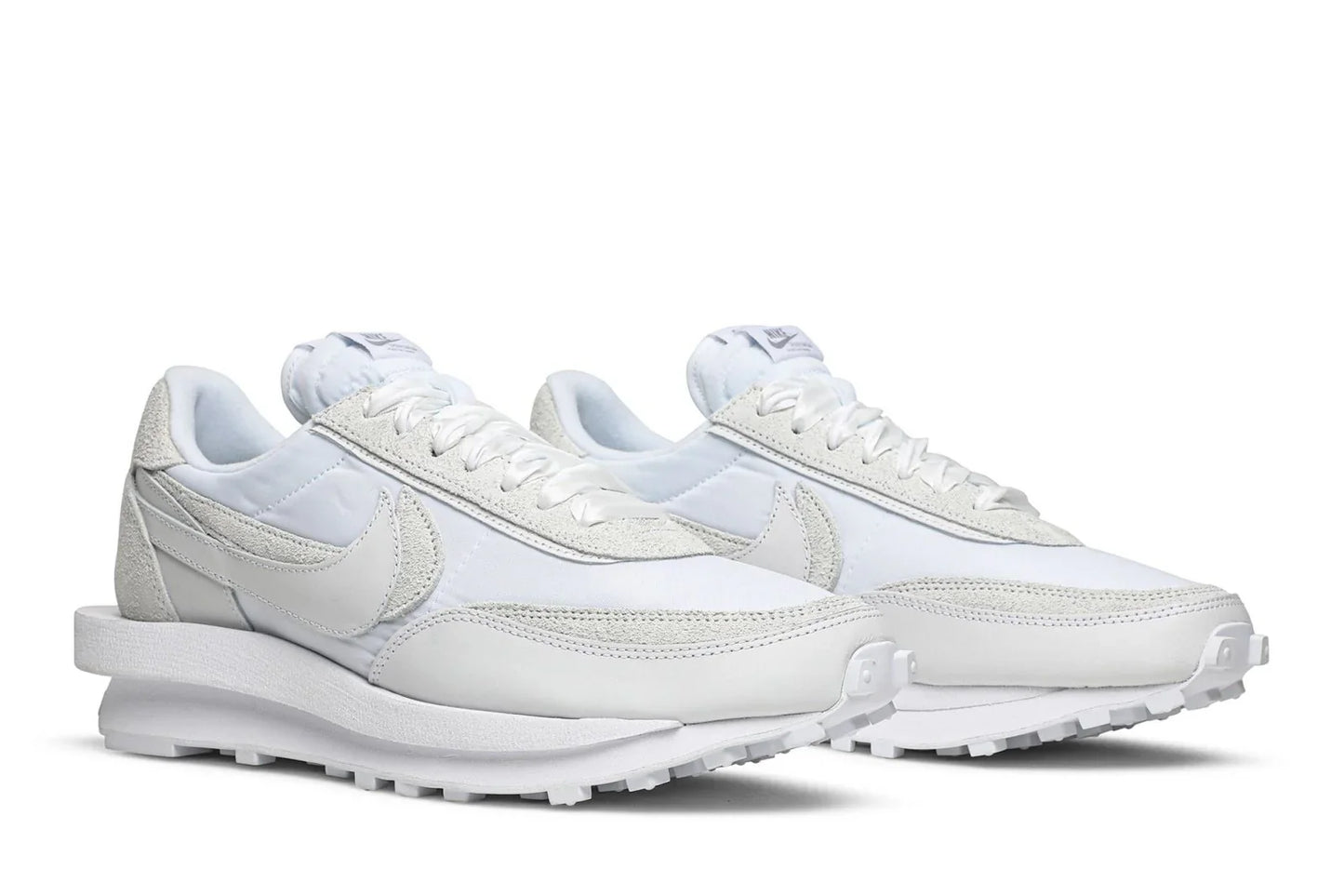 LD Waffle White Nylon